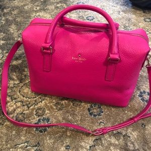 Kate Spade handbag in bright pink